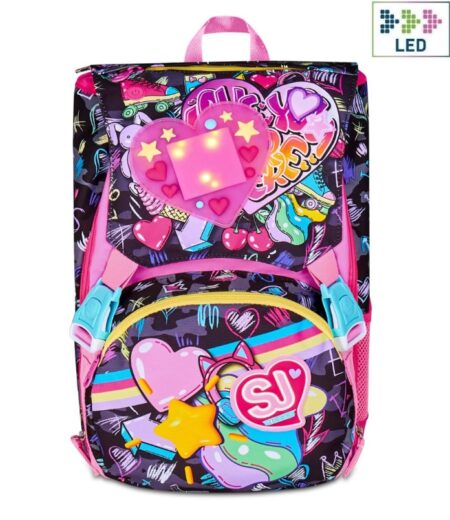 ZAINO ESTENSIBILE BIG - GAME LED GIRL
