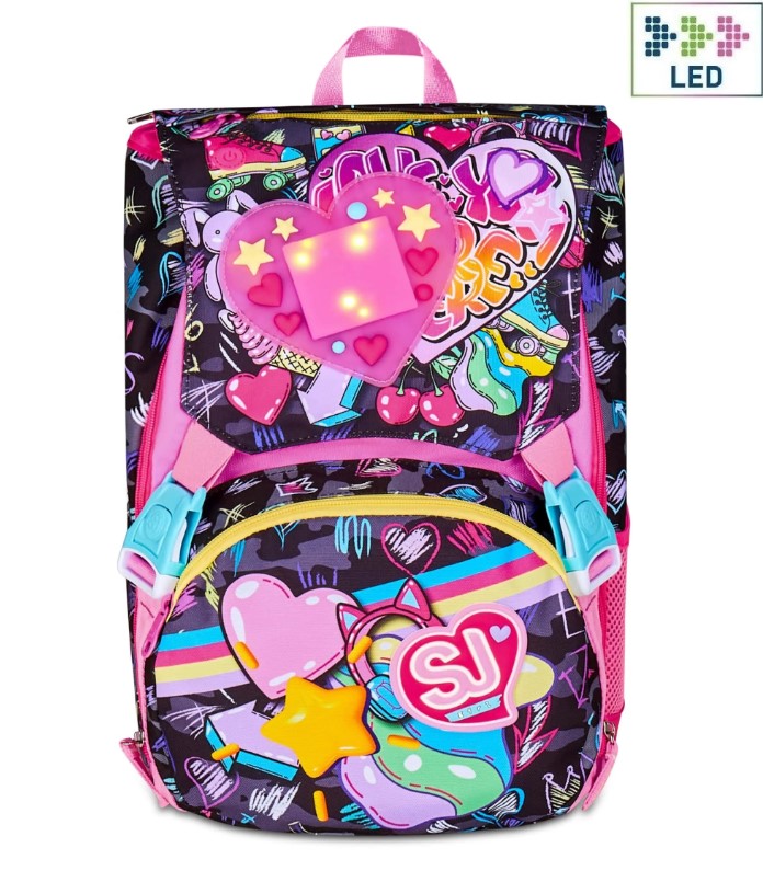 ZAINO ESTENSIBILE BIG - GAME LED GIRL