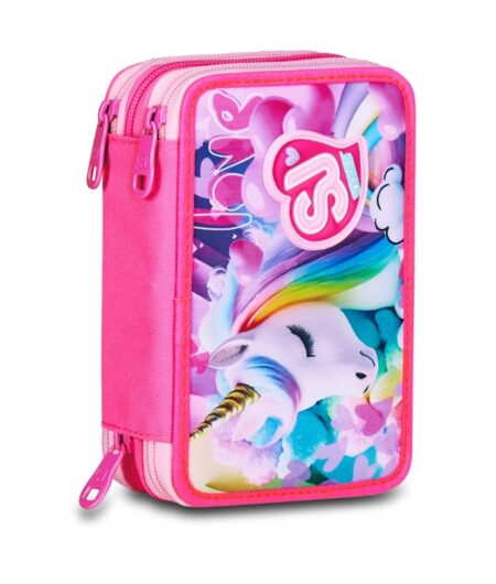 ASTUCCIO 3 ZIP - FLYUNICORN GIRL