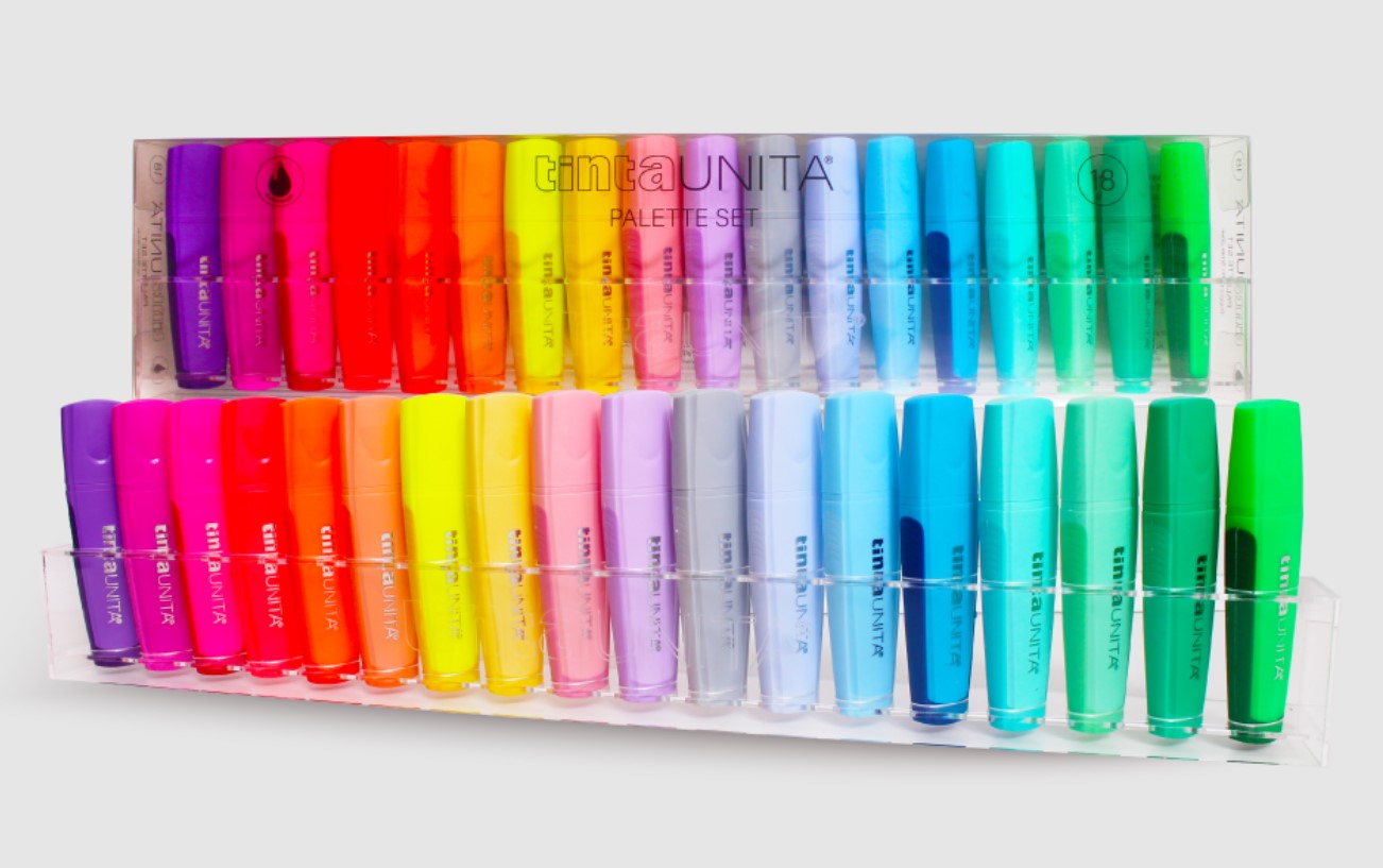 Set 18 Evidenziatori Palette Everyday